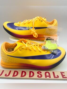 Nike Triple Jump Elite 3 Spikes Citron Pulse HV6425-800 Men’s Sz 10.5 NEW